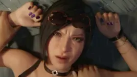 Ada on table ( bulgings ) [resident evil]