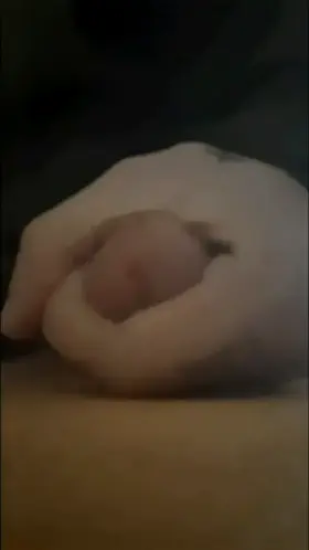 Just the tip, slowly, until you get used to how massive my cock is