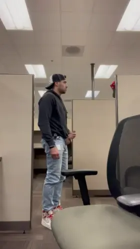 Quiet mornings in the office…