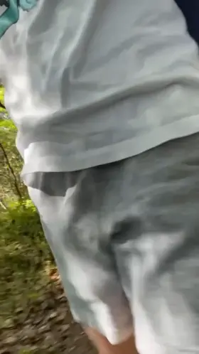 Having a lil walk and my balls needed to breathe a bit.