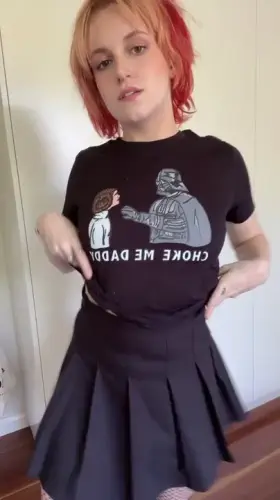 I find your lack of bra disturbing (hopefully the opposite) 😉