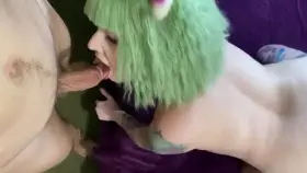 Sucking cock makes me a happy girl [f]