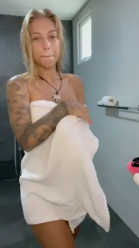 After shower sneak peak ;)