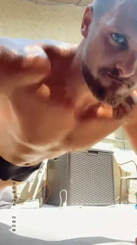 Bulging while I workout 🏋️