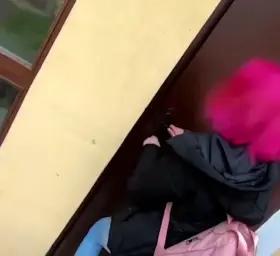 A POV with a fantastic pink haired beaut
