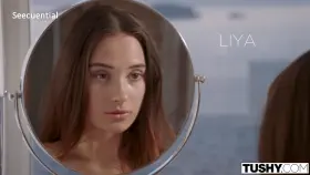 Sexy babe Liya Silver