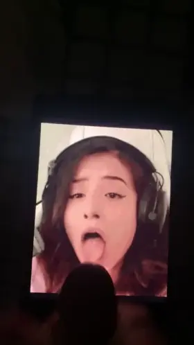 Giving my big load to poki!