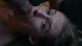 I plucked up the courage and came to a classmate to tell how much I loved her at school.But she was already married and suddenly her jealous husband came and she hid me under the bed.After 5 minutes, he began to fuck her mouth hard.I looked out from under the bed and we looked into each other's eyes