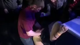 Fucking in the nightclub